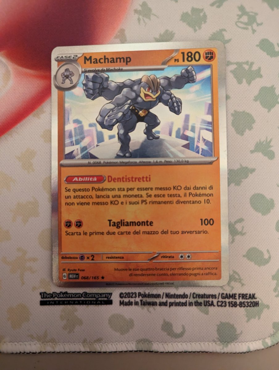 068-165 Machamp HOLO (IT) - MINT