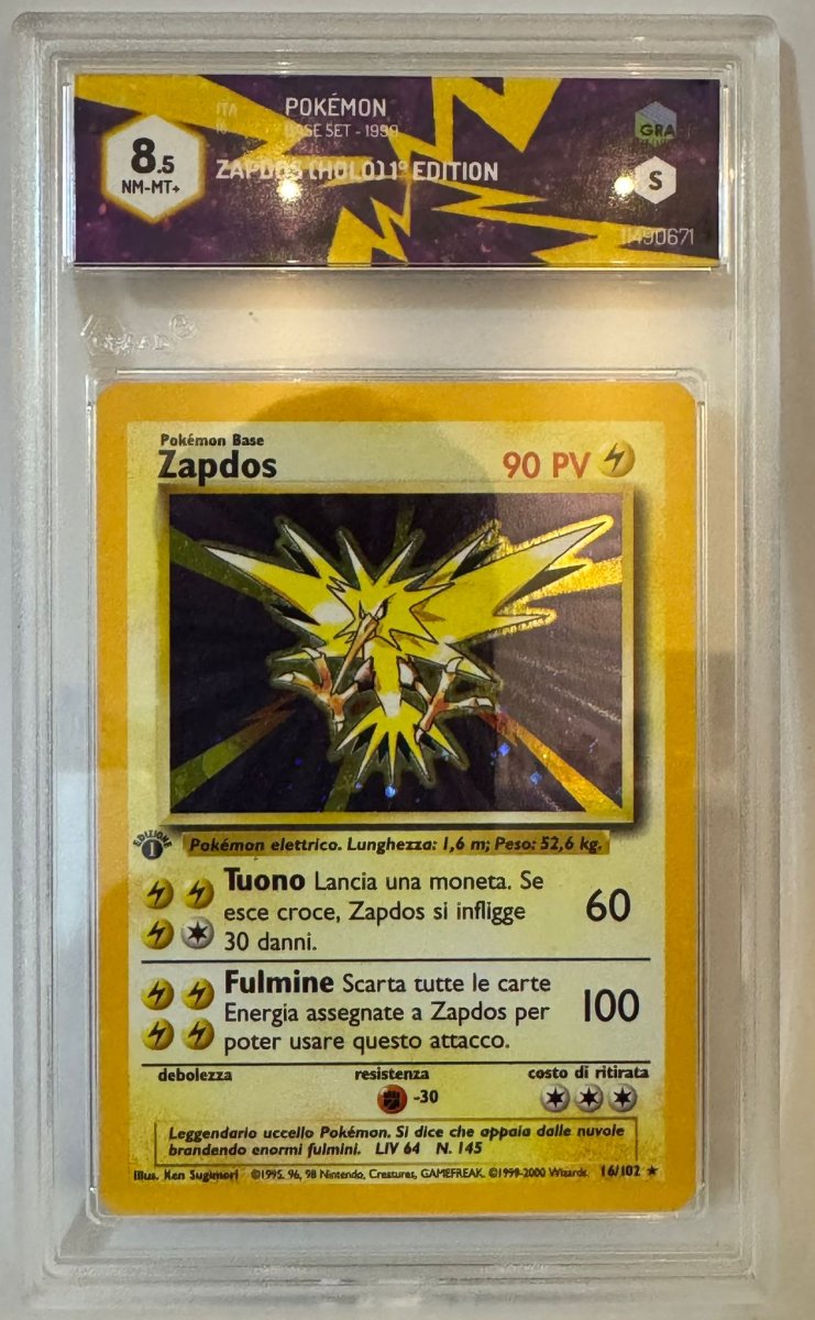 Zapdos (BS 06) Prima Edizione